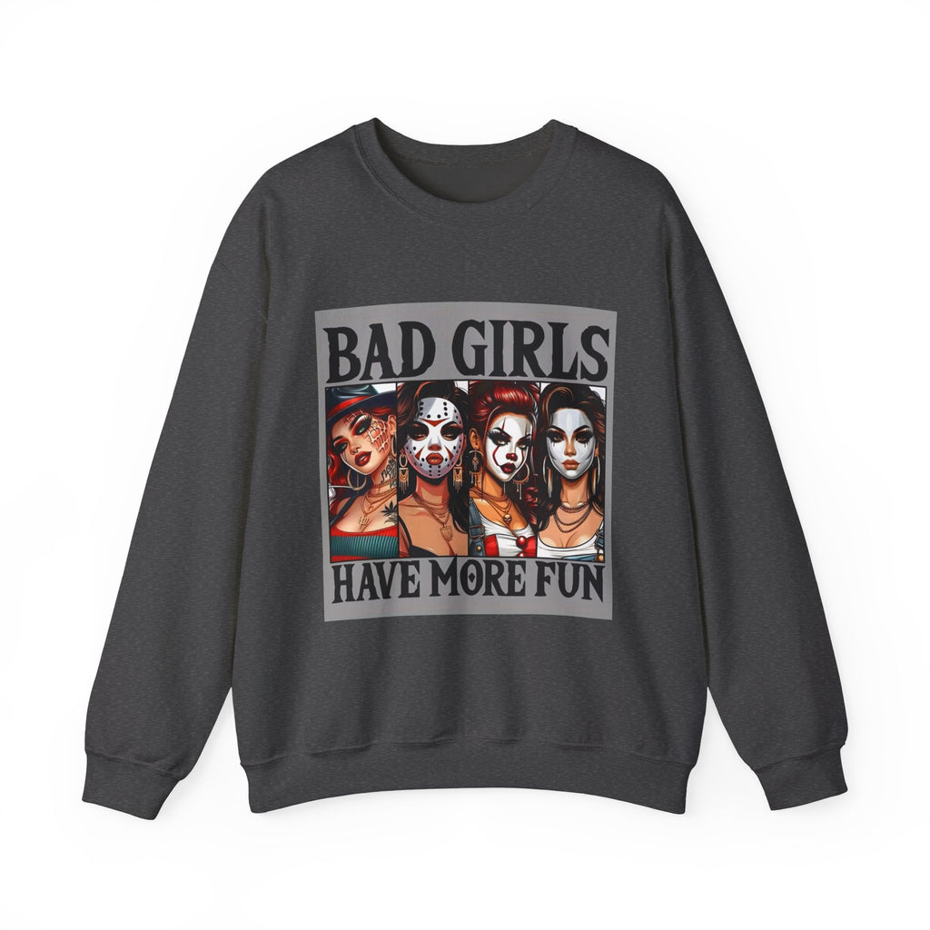 Bad Girls Have More Fun Crewneck Sweatshirt, Fun Sweatshirt for Women, Graphic Sweatshirt, Trendy Casual Wear, Unique Gift Idea, [...]