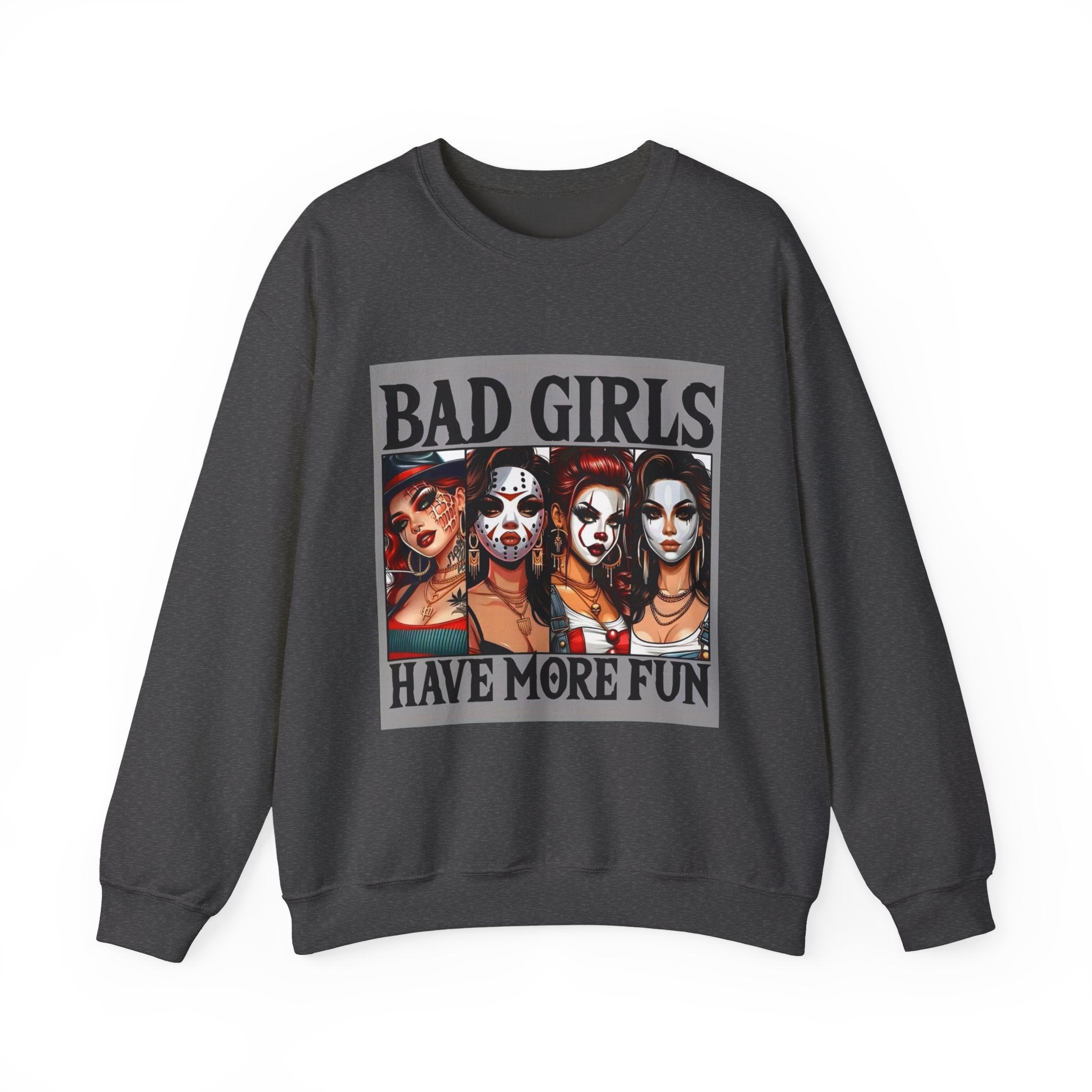 Bad Girls Have More Fun Crewneck Sweatshirt, Fun Sweatshirt for Women, Graphic Sweatshirt, Trendy Casual Wear, Unique Gift Idea, [...]