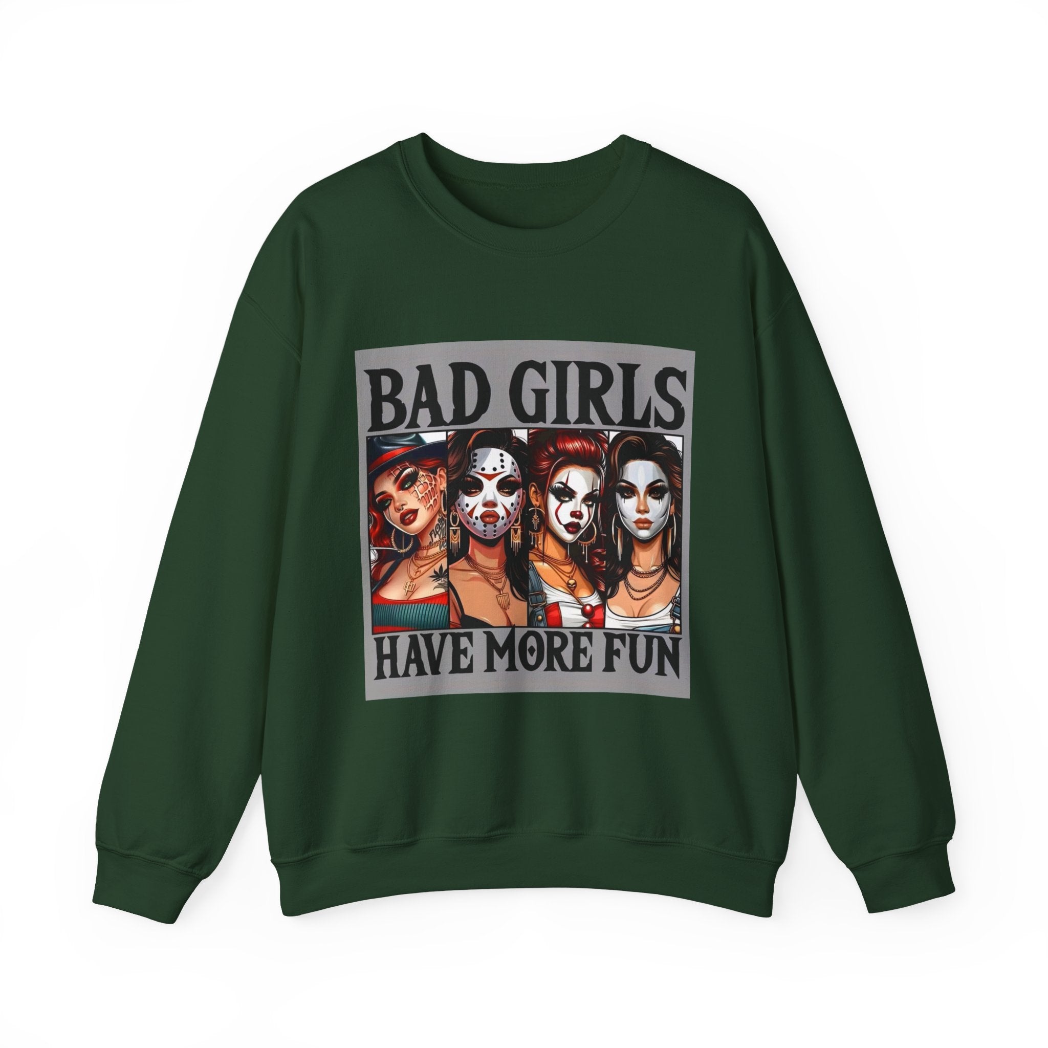 Bad Girls Have More Fun Crewneck Sweatshirt, Fun Sweatshirt for Women, Graphic Sweatshirt, Trendy Casual Wear, Unique Gift Idea, [...]