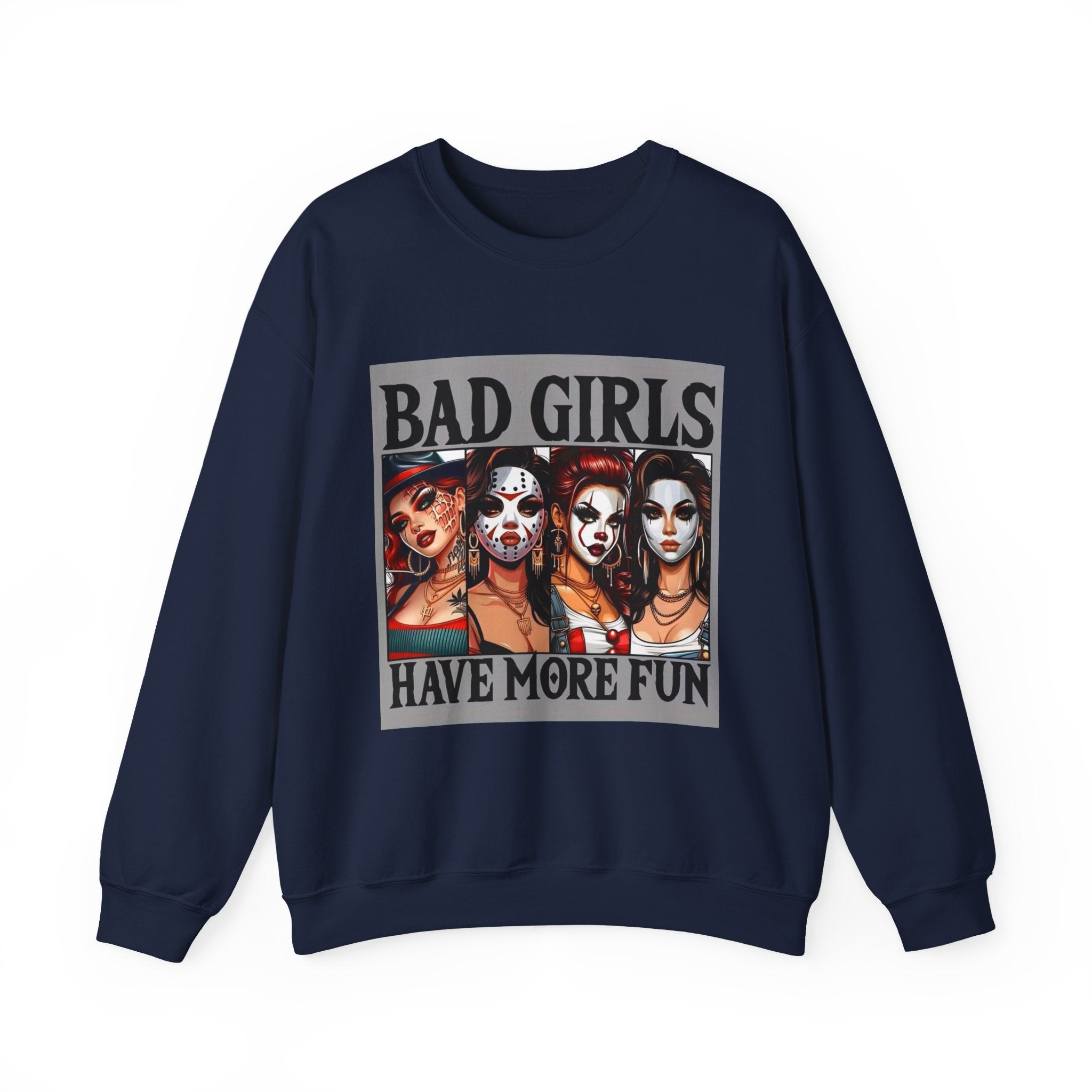 Bad Girls Have More Fun Crewneck Sweatshirt, Fun Sweatshirt for Women, Graphic Sweatshirt, Trendy Casual Wear, Unique Gift Idea, [...]