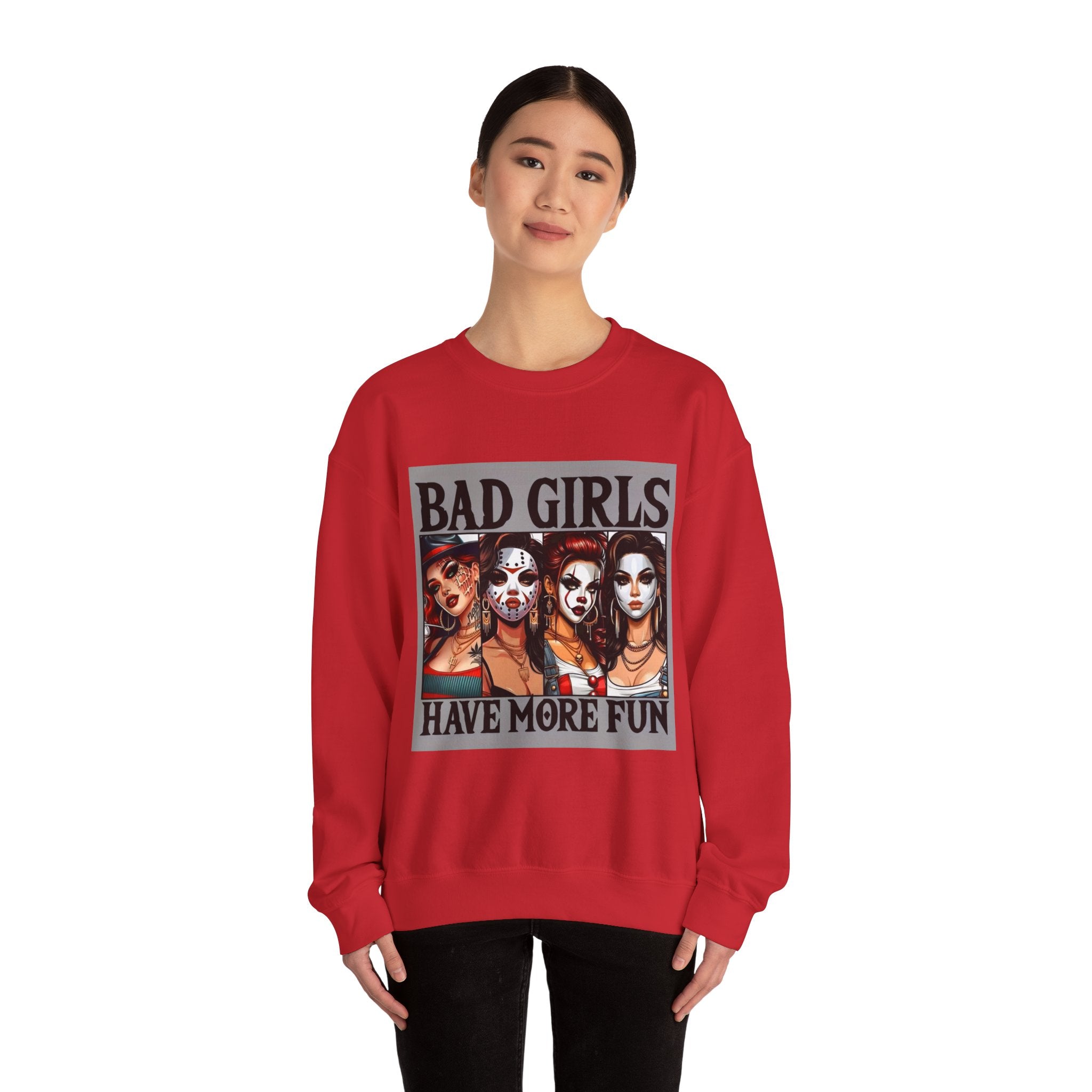 Bad Girls Have More Fun Crewneck Sweatshirt, Fun Sweatshirt for Women, Graphic Sweatshirt, Trendy Casual Wear, Unique Gift Idea, [...]