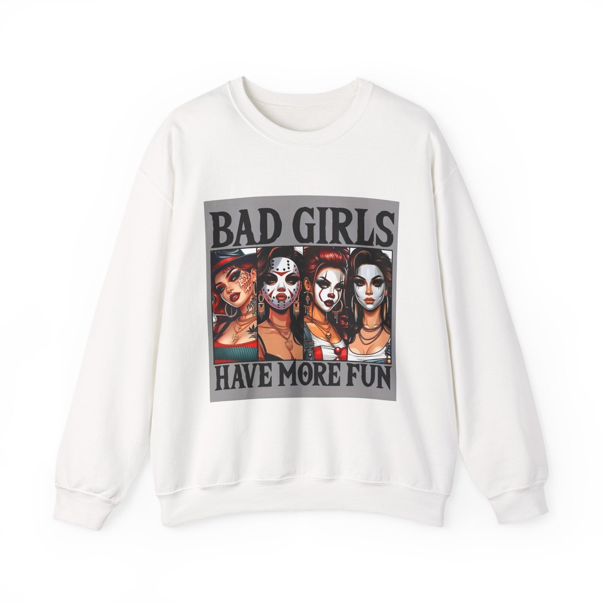 Bad Girls Have More Fun Crewneck Sweatshirt, Fun Sweatshirt for Women, Graphic Sweatshirt, Trendy Casual Wear, Unique Gift Idea, [...]