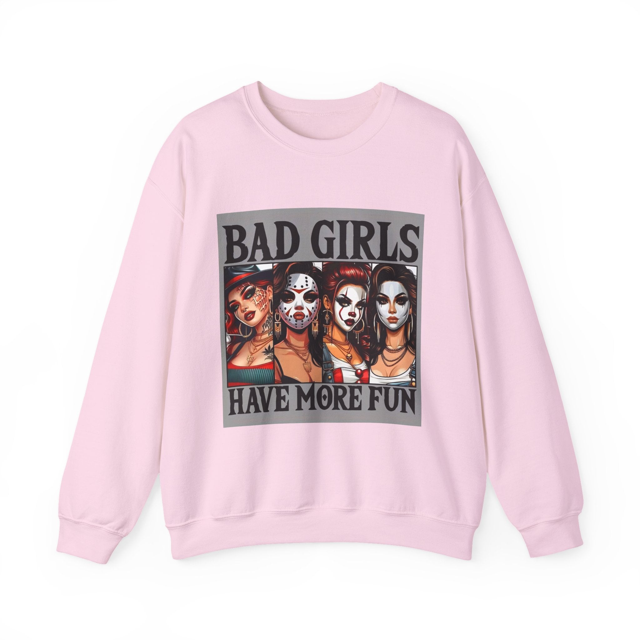 Bad Girls Have More Fun Crewneck Sweatshirt, Fun Sweatshirt for Women, Graphic Sweatshirt, Trendy Casual Wear, Unique Gift Idea, [...]