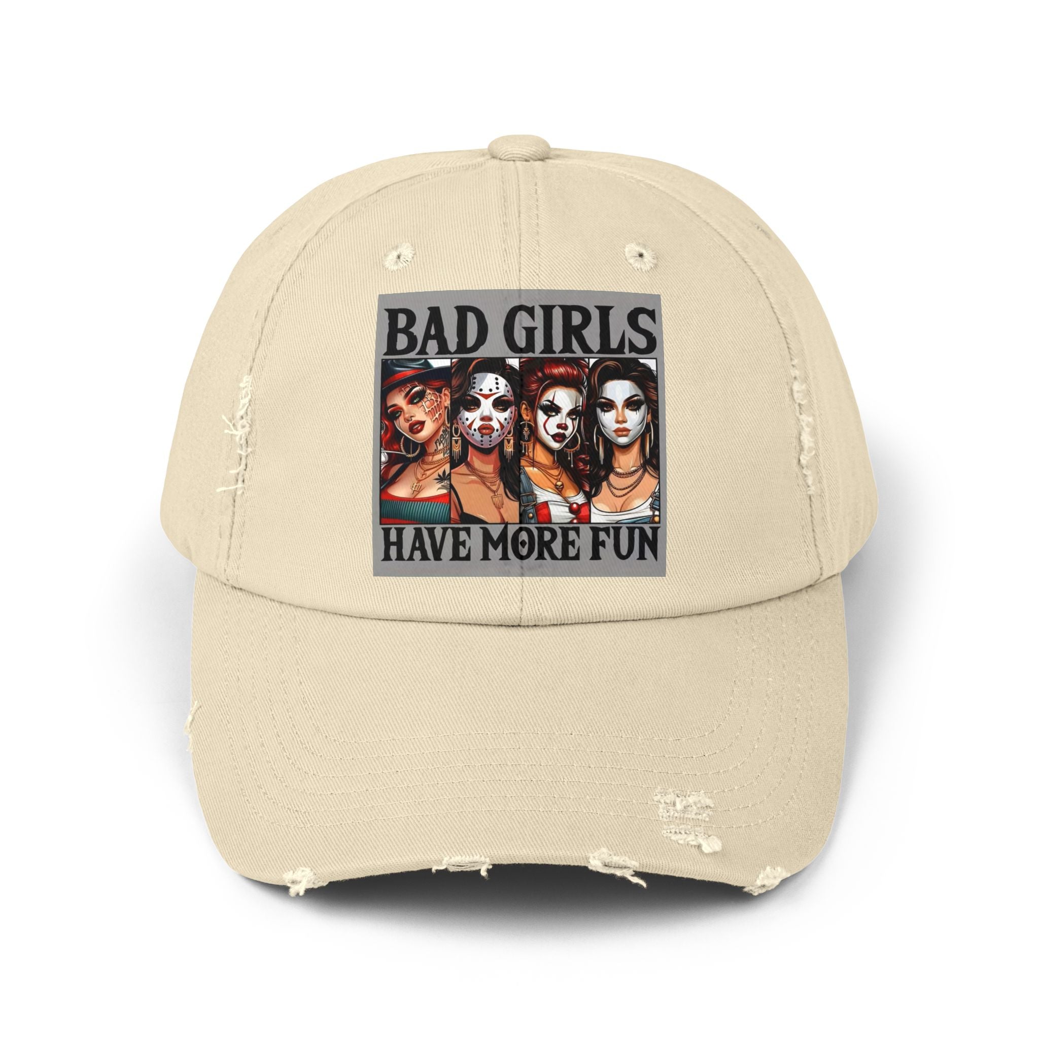 Unisex Distressed Cap