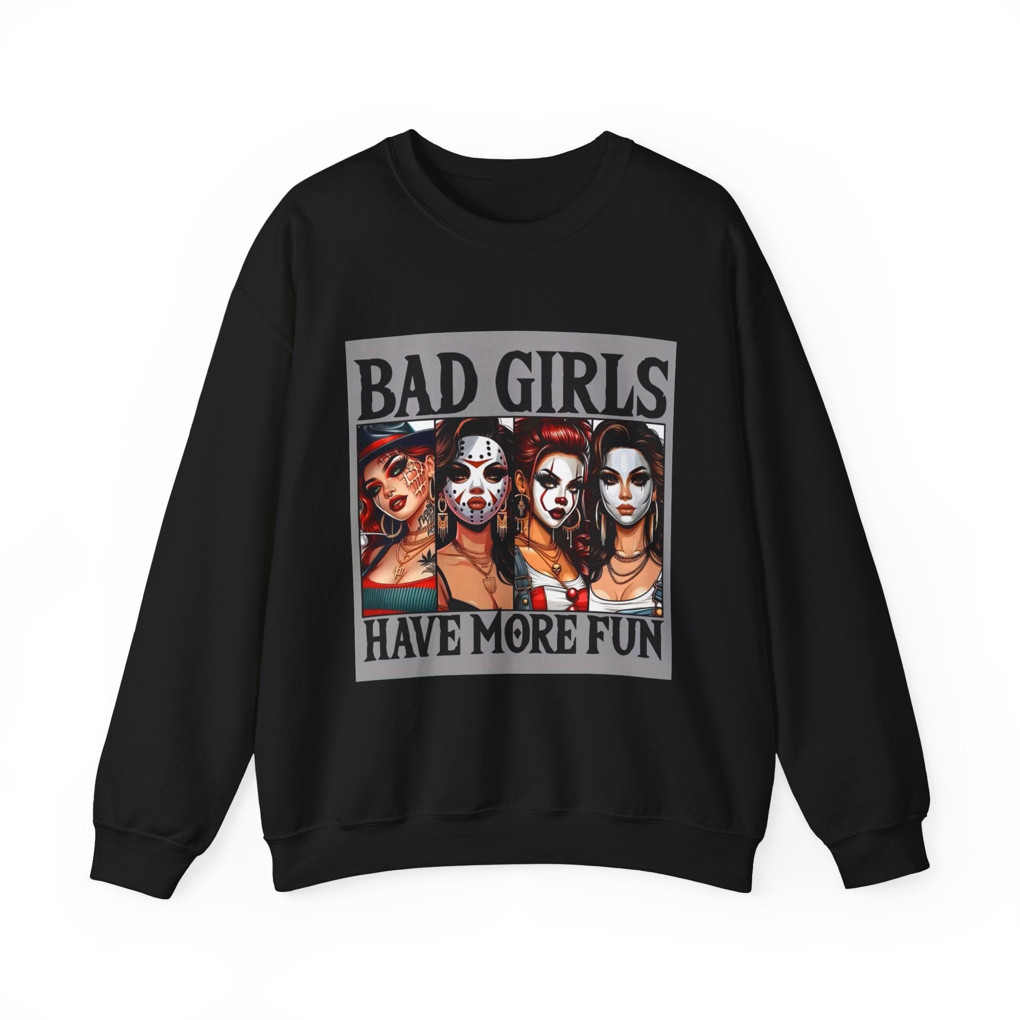 Bad Girls Have More Fun Crewneck Sweatshirt, Fun Sweatshirt for Women, Graphic Sweatshirt, Trendy Casual Wear, Unique Gift Idea, [...]