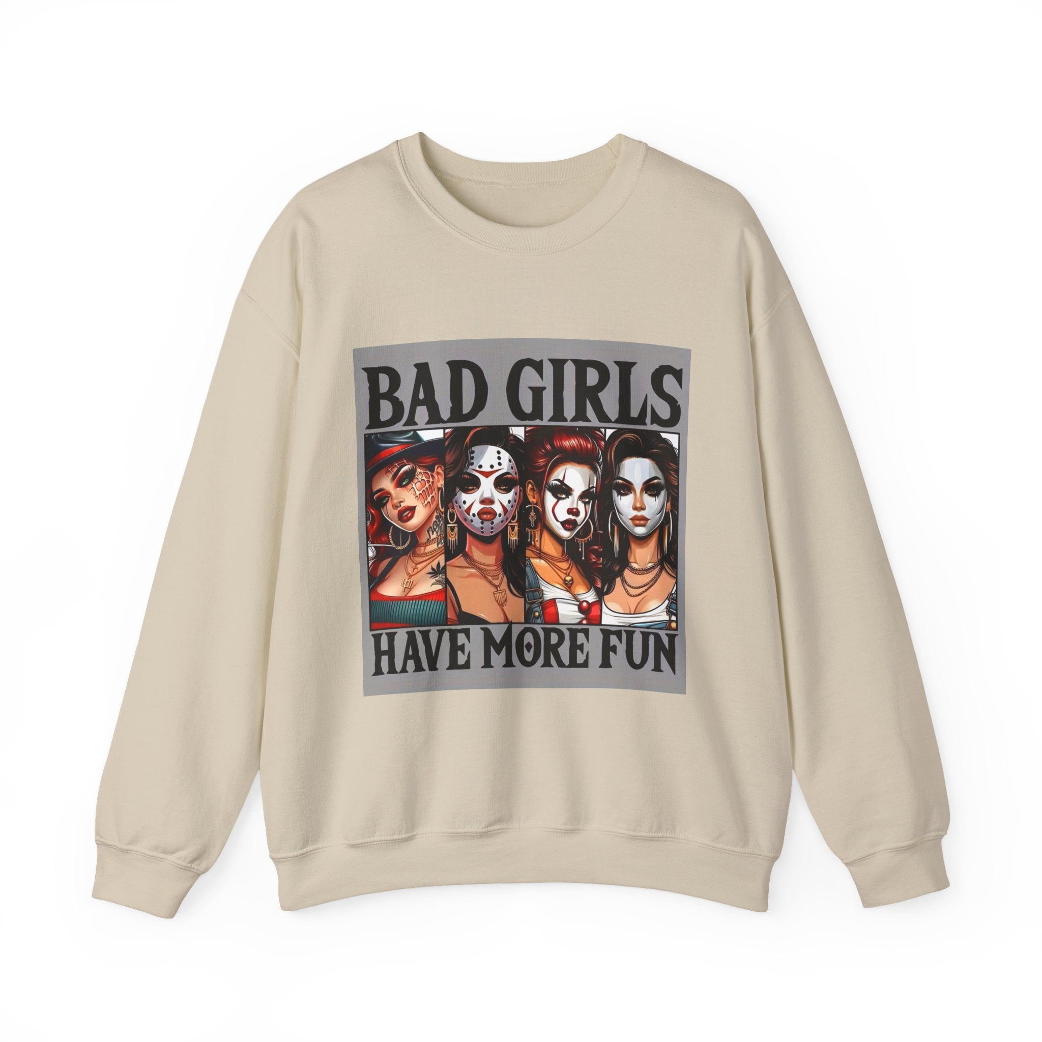 Bad Girls Have More Fun Crewneck Sweatshirt, Fun Sweatshirt for Women, Graphic Sweatshirt, Trendy Casual Wear, Unique Gift Idea, [...]